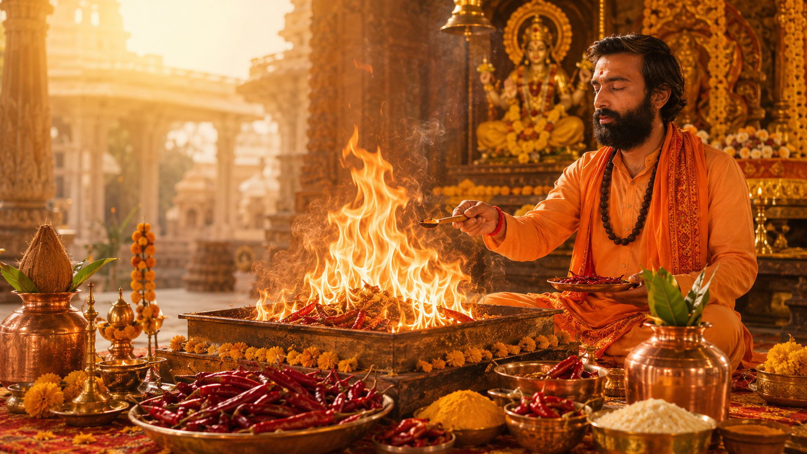 Mirchi Havan Kya Hai? Maa Baglamukhi Mirchi Havan Vidhi, Mahatva aur Fayde